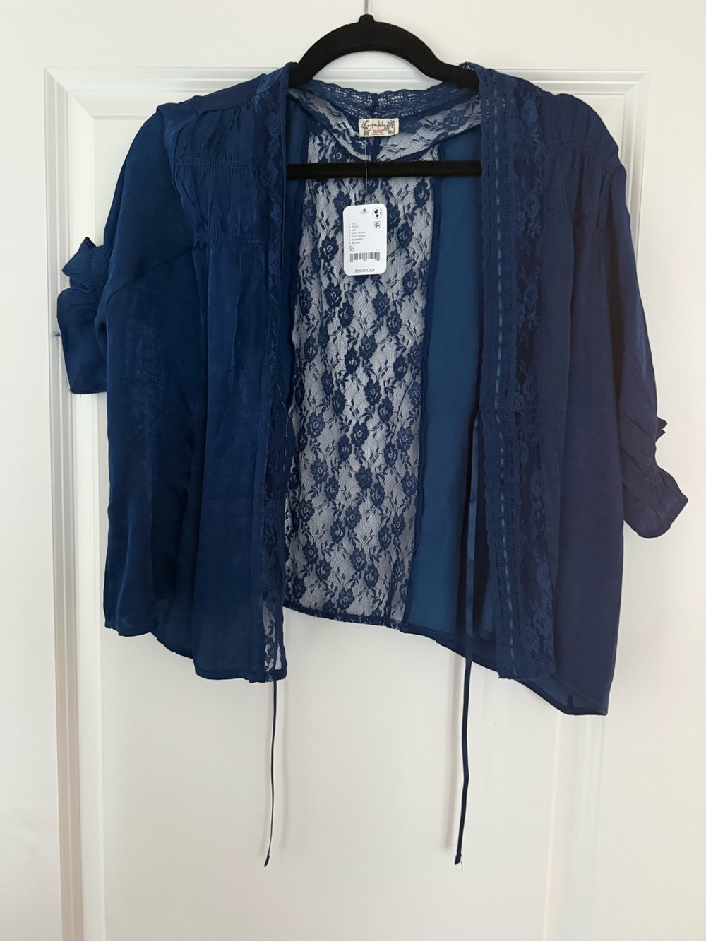 Free People Morning Breeze Bed Jacket • NWT